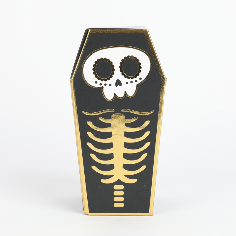 Fancy Halloween Skeleton Candy Box