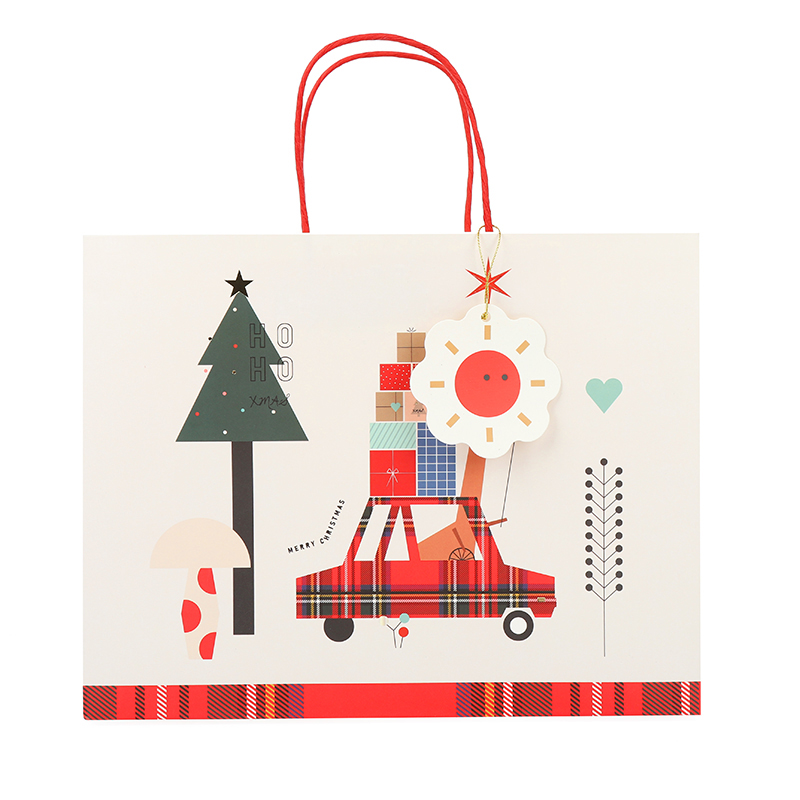 Sunny Presents Car Christmas Gift Bag