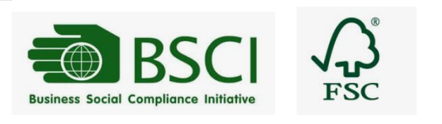 BSCI, FSC Chinese supplier