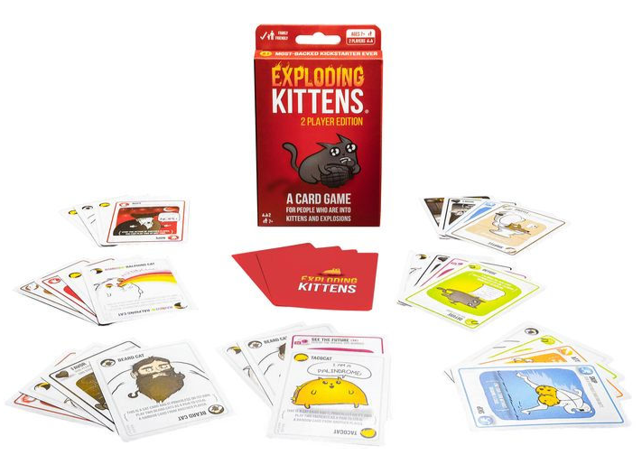 Exploding Kittens artcool card game