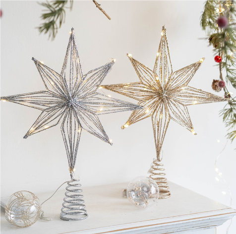 artcool chrismas tree topper